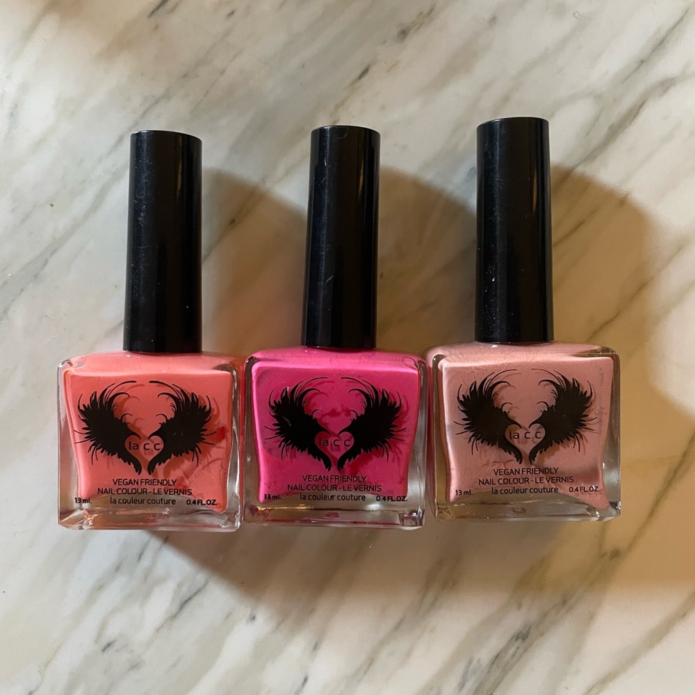 LACC Vegan Nail Polish bundle
